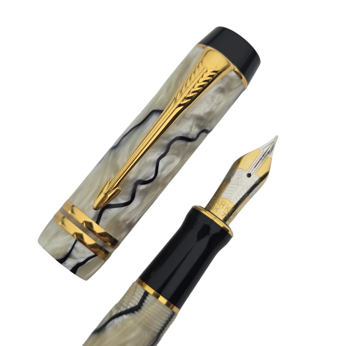 Parker Duofold Pearl Black for sale | eBay