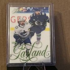 2025 Fleer Flair Conor Garland Forecheck #135 154/349 Vancouver