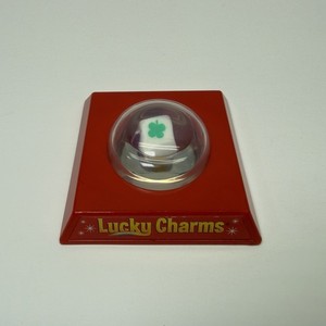 Lucky Charms Cereal Vintage Pop-O-Matic Popper Dice Toy General Mills 2007
