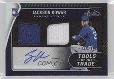 2022 Absolute Tools of the Trade 2 Swatch Signatures /199 Jackson Kowar Auto 0c6