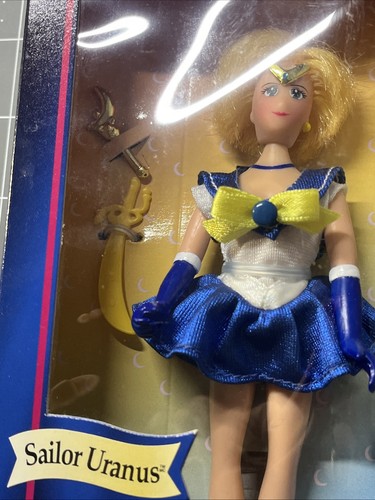 Vintage Sailor Uranus Blue Gloves Adventure Doll 6" Irwin Sailor Moon NIB - Picture 3 of 10