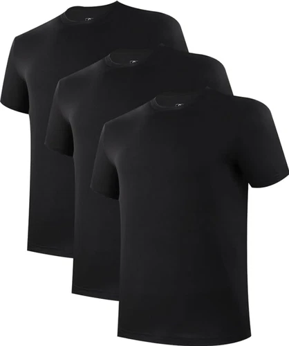 3 Pack-01-black-crewneck T-shirt - product listing photo
