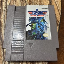 Top Gun 2 Second Mission - Nintendo NES Game Authentic Cartridge Untested