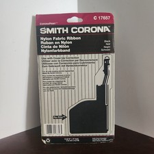 NEW Smith Corona Coronomatic 2500, SC C17657 Black Ribbon Cartridge