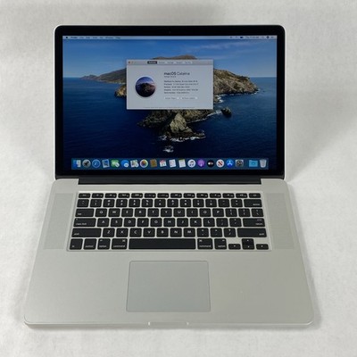 Apple MacBook Pro A1398 2013 Retina 15'' 2.7GHz i7 16GB RAM 120GB SSD os10.15.8