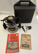 Commercial Sears Craftsman Heavy Duty 1HP Router 315.25070 w/Case Made in USA