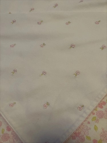Vintage 2001 Petal Perfect Gymboree Blanket HTF Rare Baby Floral Girls - Picture 4 of 5