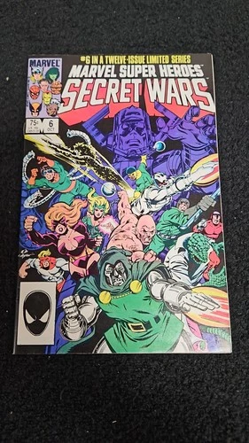 1984 MARVEL COMICS MARVEL SUPER HEROES SECRET WARS #6 VF+ VINTAGE SPIDER-MAN MCU