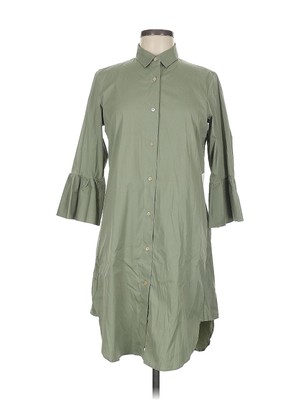 XACUS DONNA Women Green Casual Dress 44 italian