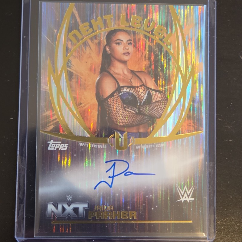 Topps WWE Universe 2025 Next Level Autographs Jaida Parker #NLA-JPA