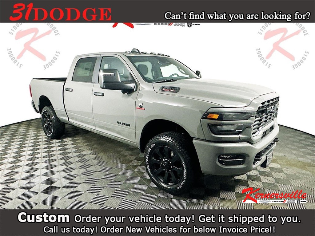 Image of 2025 Ram 2500 Big Horn 12in 4WD 4dr Diesel Pickup Truck Heated Seats Navigation