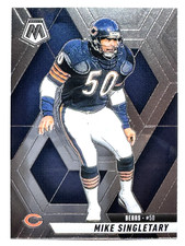HOF'er MIKE SINGLETARY Chicago Bears 2025 Panini Mosaic Football Card #153
