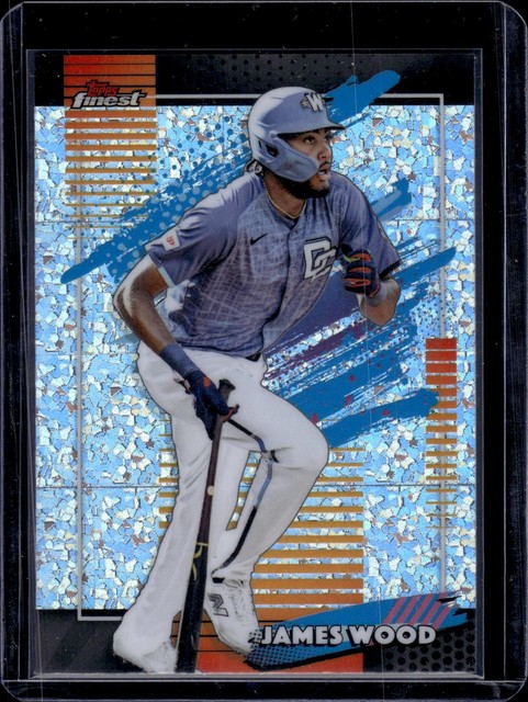2026 Finest #83 James Wood Mini-Diamond Refractor