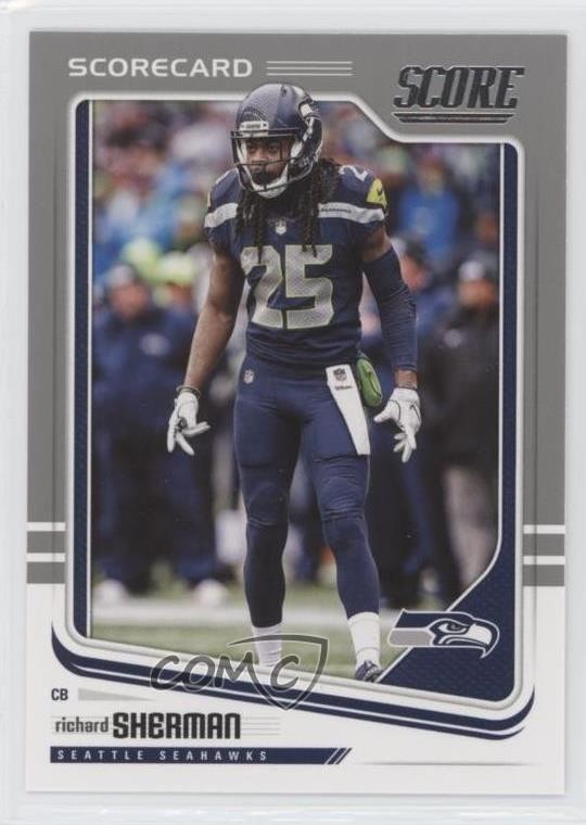 2018 Score Scorecard Richard Sherman #291 o6n