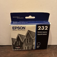 EPSON T232 Claria Genuine Ink Standard Capacity Black Cartridge,EXP DATE:07/2028