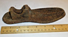 Antique Cast Iron Cobbler Shoe Form Sole Iron Shoemaker Tool 8” — photo 2