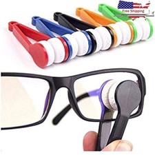 Mini Sunglasses Eyeglass Cleaner Microfiber Tool 5 Pcs Portable Wipes Set New