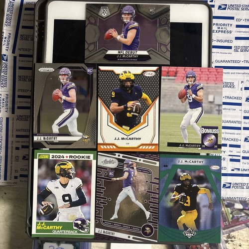 JJ McCarthy Rookie Lot RC (7x)