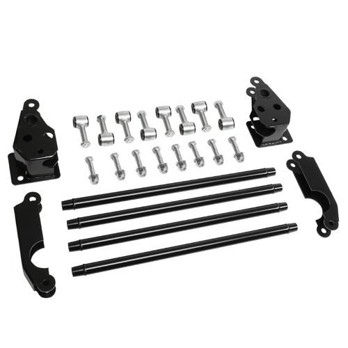FOR 55-59 CHEVY PICKUP TRUCK COILOVER REAR PARALLEL 4-LINK AIR SUSPENSION KIT - Picture 6 of 6