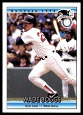 Wade Boggs 1992 Donruss #23 Boston Red Sox MLB READ FREE SHIPPING AutographDen
