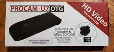 PROCAM-U7 OTG HD Video Recorder Bodycam 128GB Playback On Phone/Computer