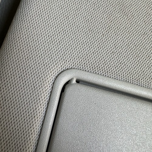 SOf2 Sun Visor 2003-2009 Mercedes E320 E350 E500 E550 E55 E63AMG Light Gray OEM - Picture 8 of 15
