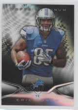 2014 Topps Platinum Rookies Black Refractor Eric Ebron #140 0a1