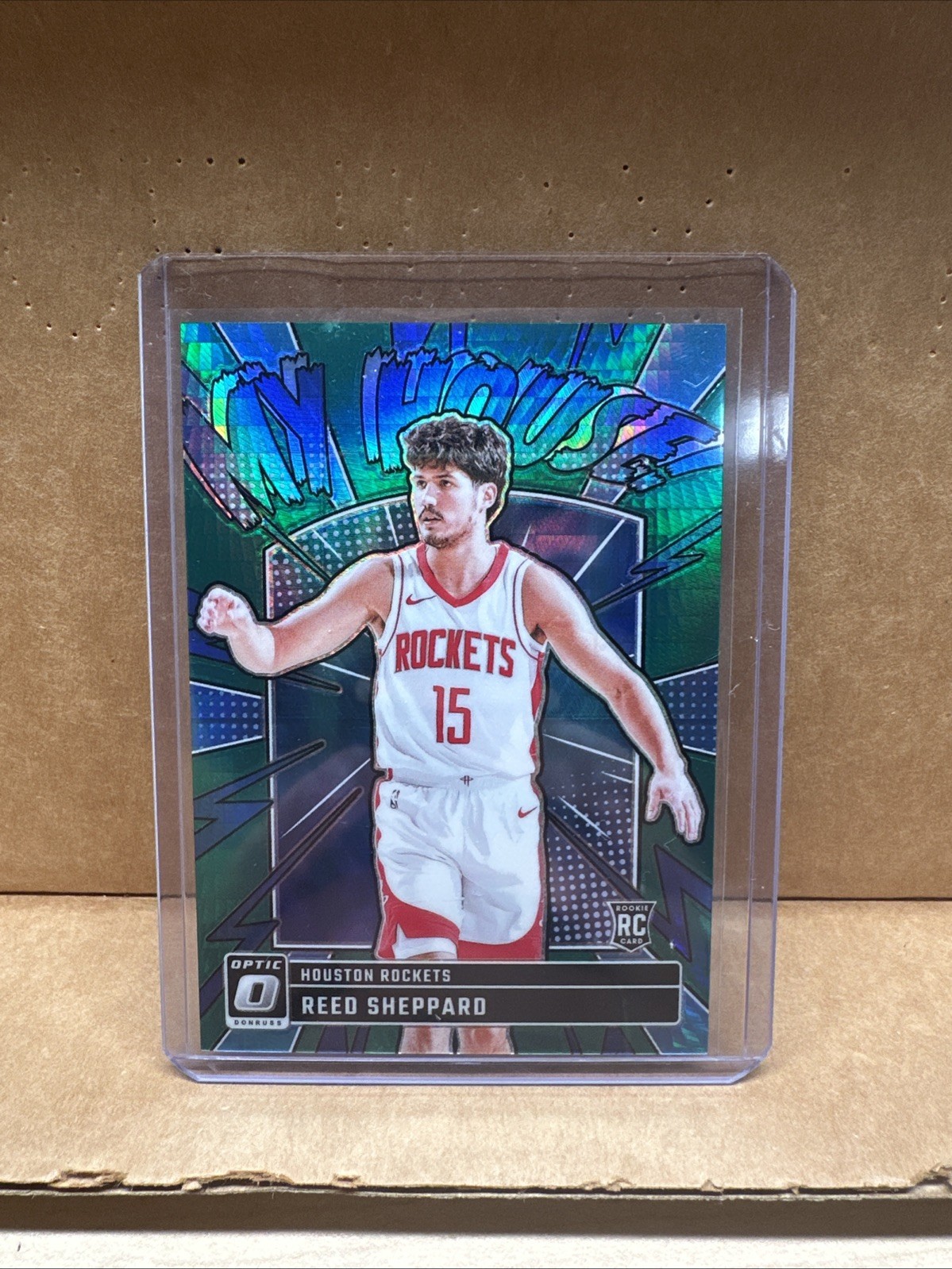 2024-25 Optic Reed Sheppard My House Green Rookie RC /249