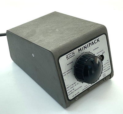 H&M Minipack Power Unit Speed Controller Input 220-240V Output 12V D.C. Getestet