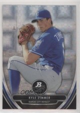 2013 Bowman Platinum Prospects Chrome X-Fractor Kyle Zimmer #BPCP42 00yn