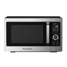 PowerXL 28L Combination Microwave Air Fryer Oven 900W Silver Black BDK03 Cooker
