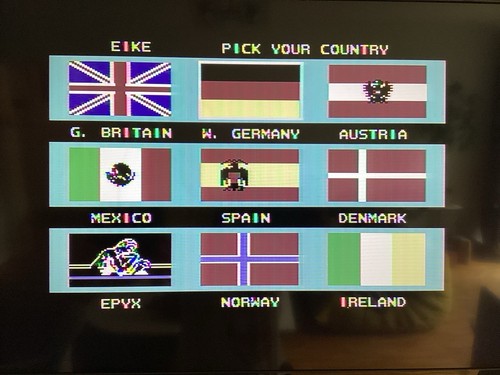 Winter Games / C64 Commodore 64 Datasette / Epyx / Getestet 💾✅ - Bild 11 von 14