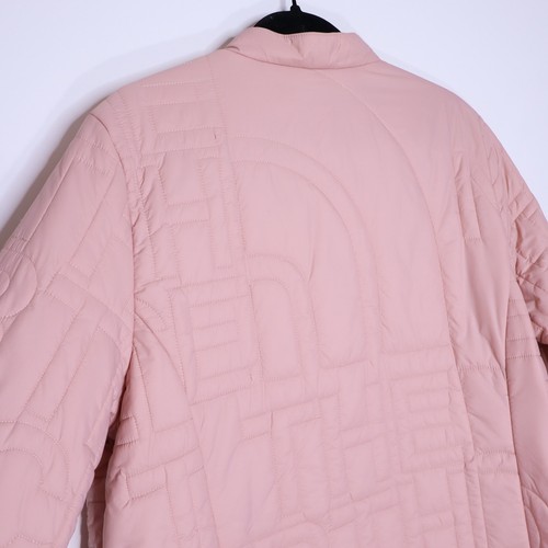 THE NORTH FACE Alphabet City Water Repellent Parka Misty Rose Quilted Women's L - Picture 6 of 10