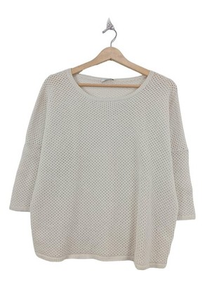 CHEART Cashmerepullover Damen Pullover Gr. DE 38 wollweiß Casual-Look