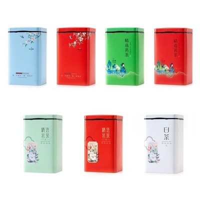 Coffee Tea Storage Jars Sealed Loose Tea Canister Japanese Style Packing Box