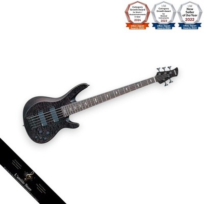 YAMAHA TRB1005J Electric Bass Guitar Translucent Black Right