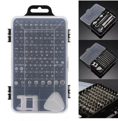 Mini Präzisions Schraubendreher Set, 117 Stück Magnet Schraubendreher Bit Set Torx