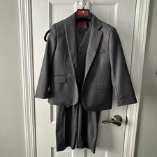 Gioberti 3 Piece Suit - Grey - Boys Size 6