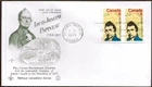 🍁Canada   #539  Pair     "L. J. PAPINEAU"   Fine Used  1971  Rose Craft Cover