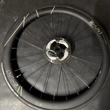 Hunt Carbon Gravel Front Wheel 100/12 W Continental Gp 5000 Tubeless Ready 
