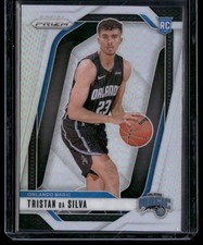 2024-25 Panini Prizm #256 Tristan da Silva Prizms Silver