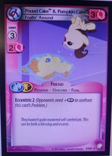 My Little Pony Equestrian Odyssey Pound Cake & Pumpkin Cake 48 - U - x3 MLP CCG