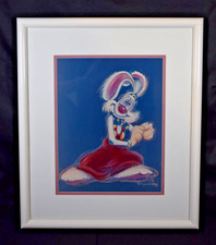 Disneyland Roger Rabbit Print SIGNED Eric Robison 1991 Disney Gallery Event