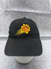 Phoenix Suns Legacy Hat Cap Strap Back Adult One Size Black Be Sun Safe Cotton