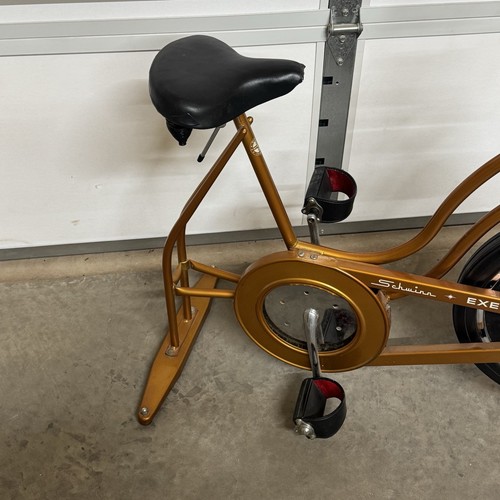 Vintage SCHWINN EXERCISE BIKE Stationary Tension Exerciser Upright Home Gym - Picture 6 of 22