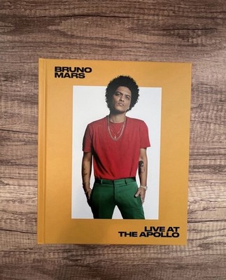 Bruno Mars Live at the Apollo Book 24K Magic Tour Memorabilia