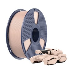 SUNLU Beige PLA 1KG 3D Printer Filament 1.75mm PLA 1KG Spool For FDM 3D Printers