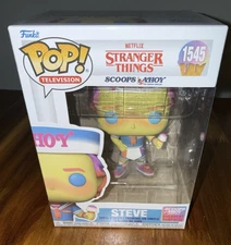Steve Ice Cream Scoops Ahoy POP Vinyl Figure #1545 Funko Stranger Things New