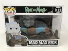 Funko POP! Animation Rick and Morty Mad Max Rick #37 Vinyl Figure NOT MINT