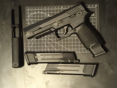 x3 Sig Sauer Proforce/VFC P320 M17 Green Gas Airsoft 21 Round Mags + PARTS LOT